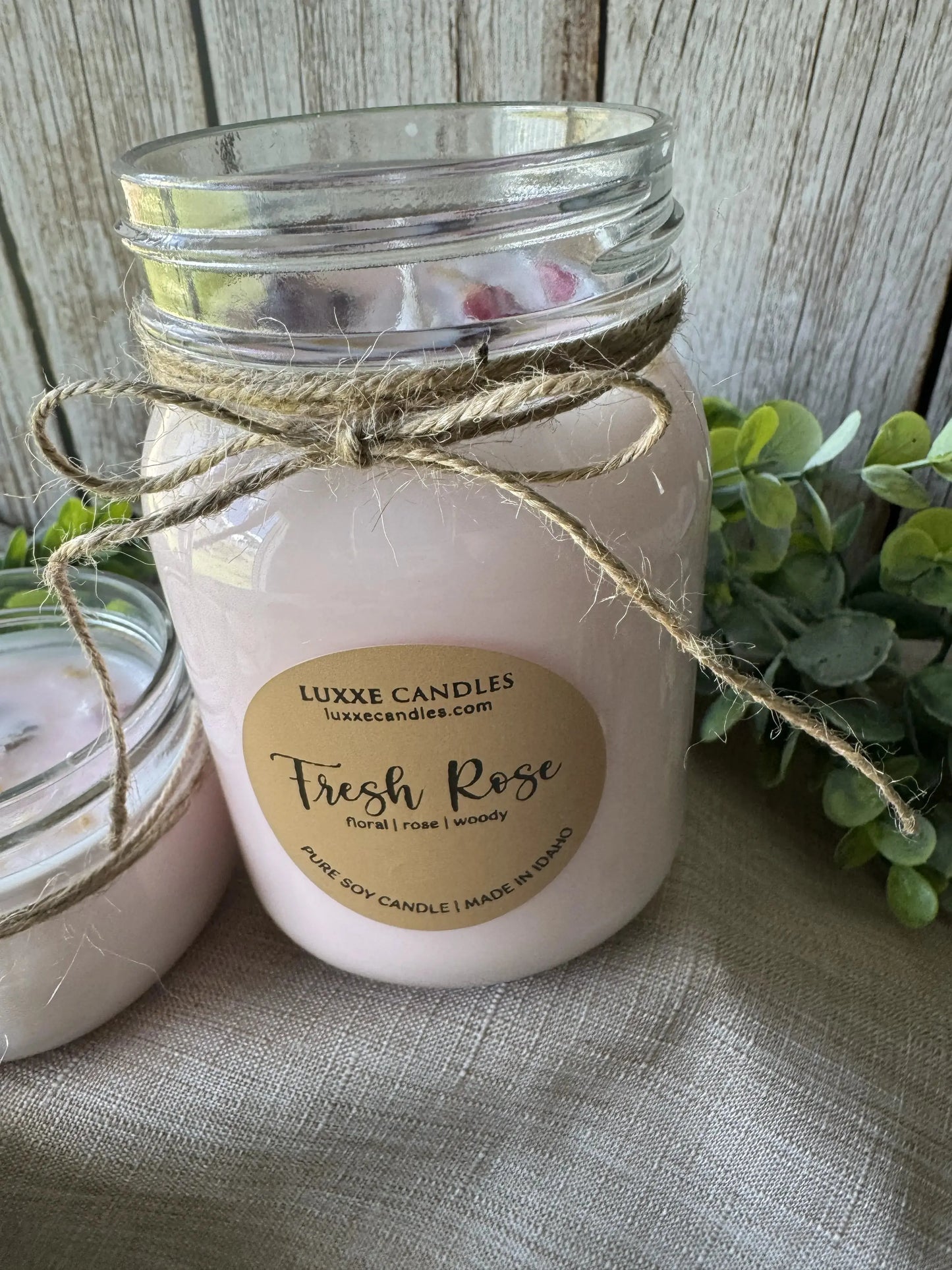 Fresh Rose Candle | Organic Soy Candle My Store