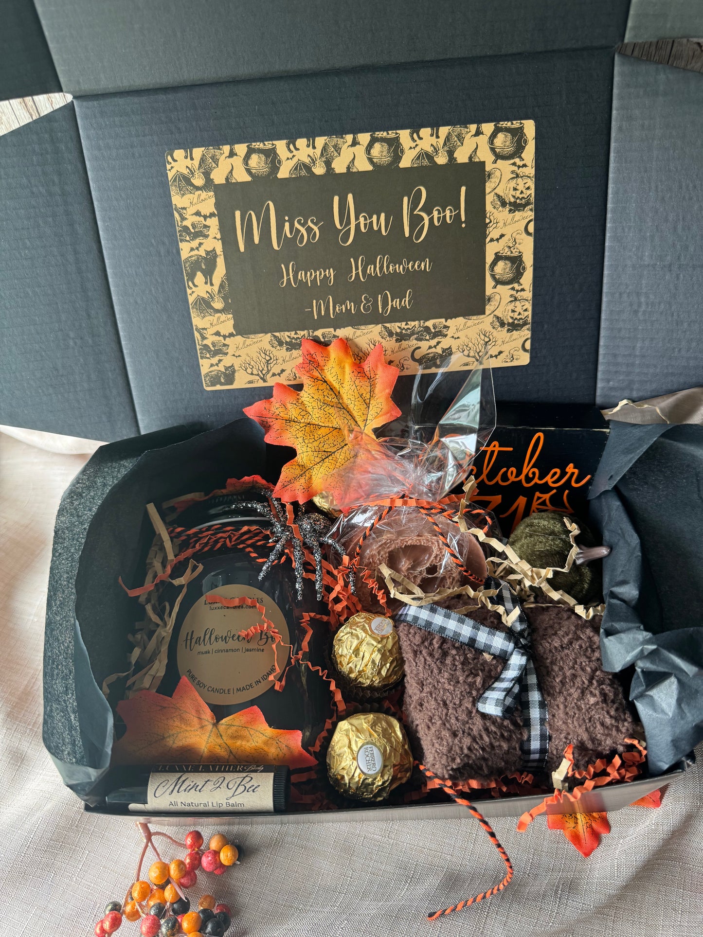 Personalized Boo Box