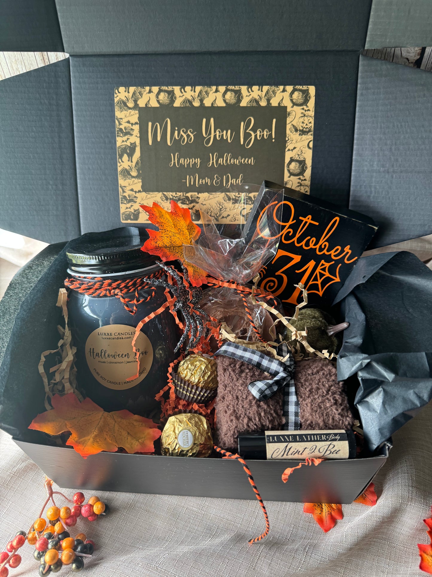 Personalized Boo Box