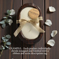 Load image into Gallery viewer, Warm Vanilla Candle in Hand-carved Bowl | Organic Soy Candle Luxxe Candles