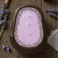 Load image into Gallery viewer, Lavender Candle in Hand-carved Bowl | Organic Soy Candle Luxxe Candles