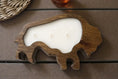 Load image into Gallery viewer, Bison or Buffalo Candle in Hand-Carved Bowl | Organic Soy Candle My Store