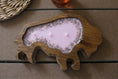 Load image into Gallery viewer, Bison or Buffalo Candle in Hand-Carved Bowl | Organic Soy Candle My Store