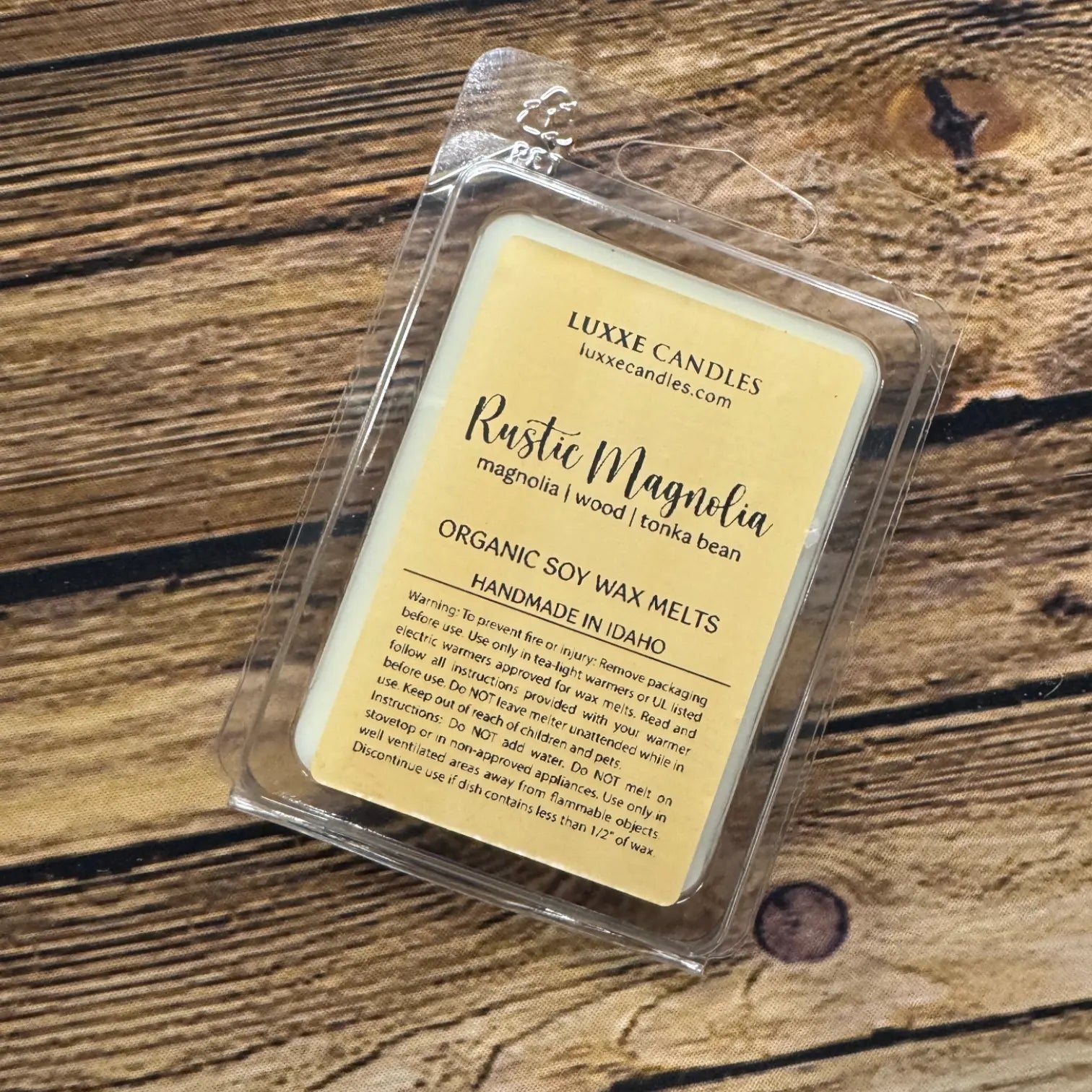 Rustic Magnolia | Organic Soy Candle
