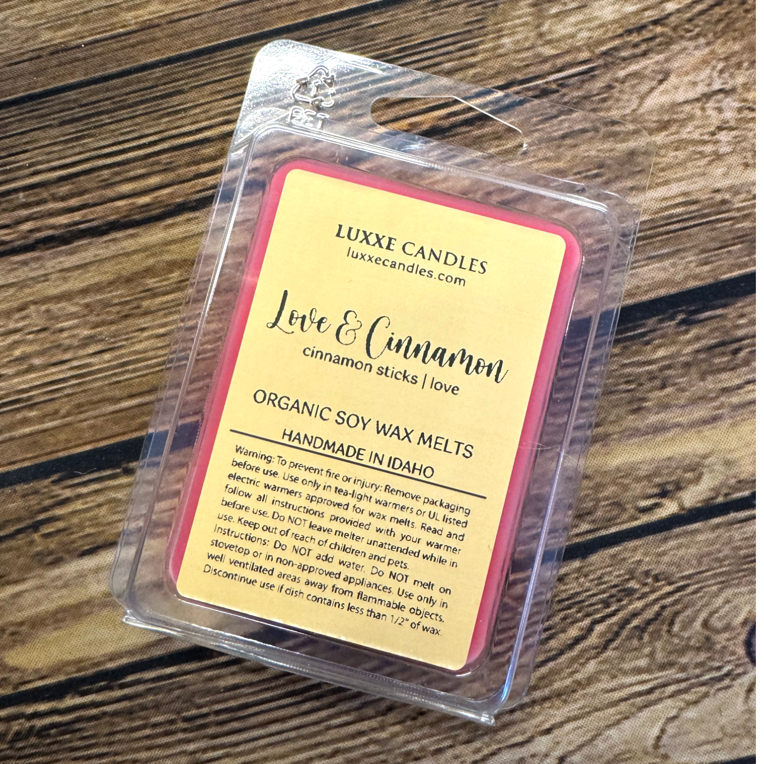 Love & Cinnamon | Organic Soy Candle