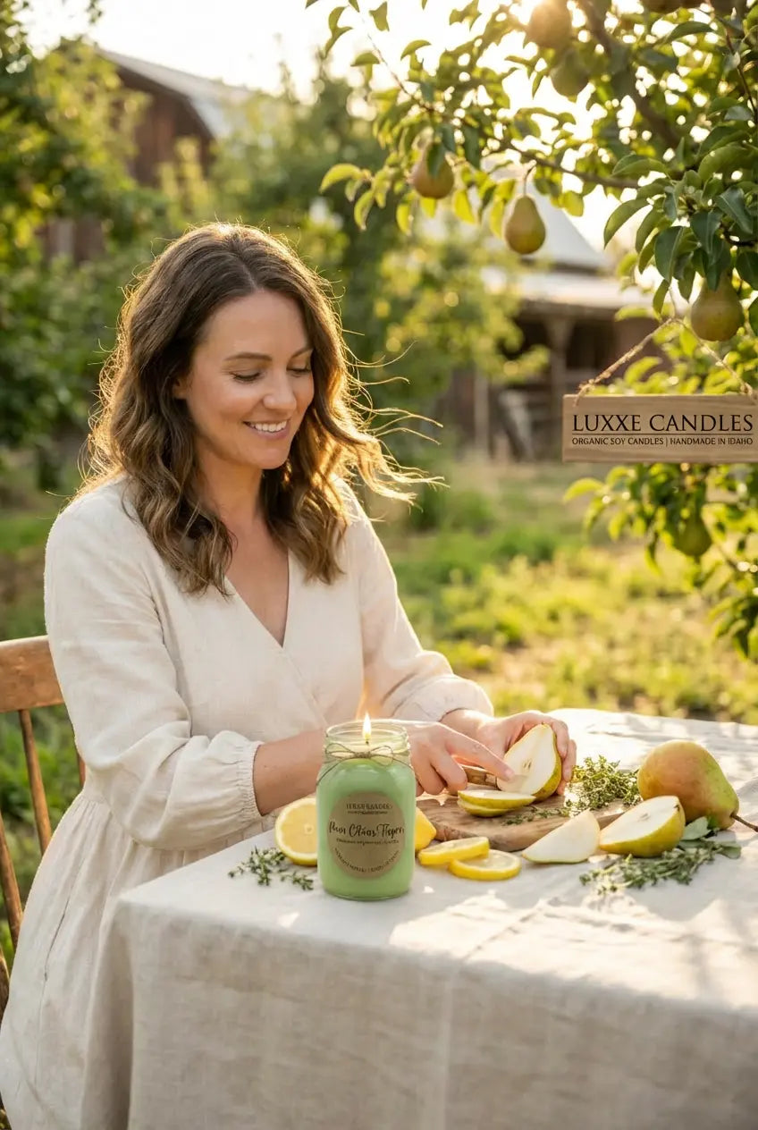 Pear Citrus Thyme | Organic Soy Candle My Store