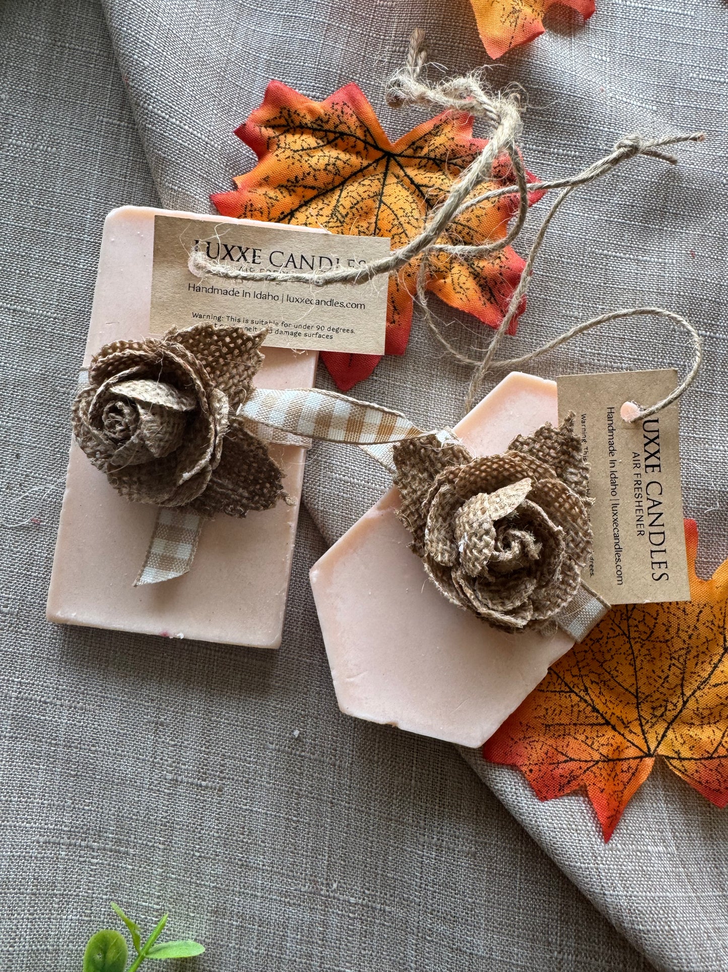 Pumpkin Bread Air Freshener | Highly Scented Soy Wax | Long Lasting Scent