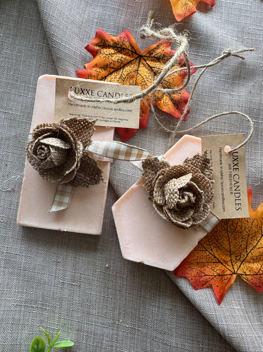 Pumpkin Bread Air Freshener | Highly Scented Soy Wax | Long Lasting Scent