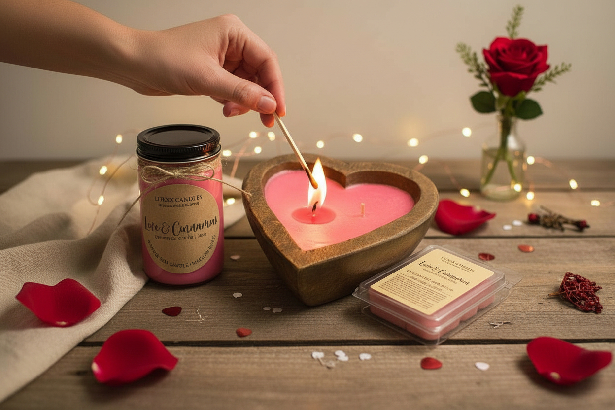 Love & Cinnamon | Organic Soy Candle