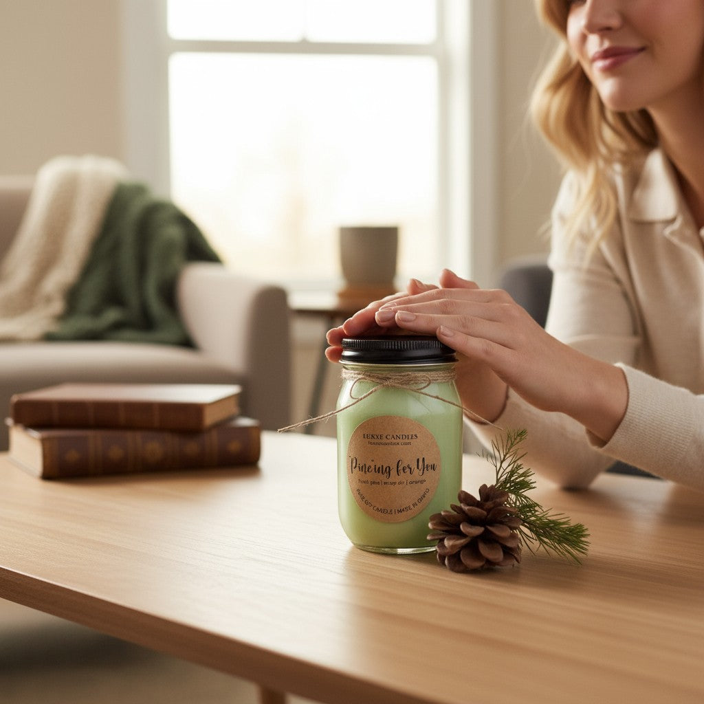 "Pine"ing for You Candle | Organic Soy Candle My Store