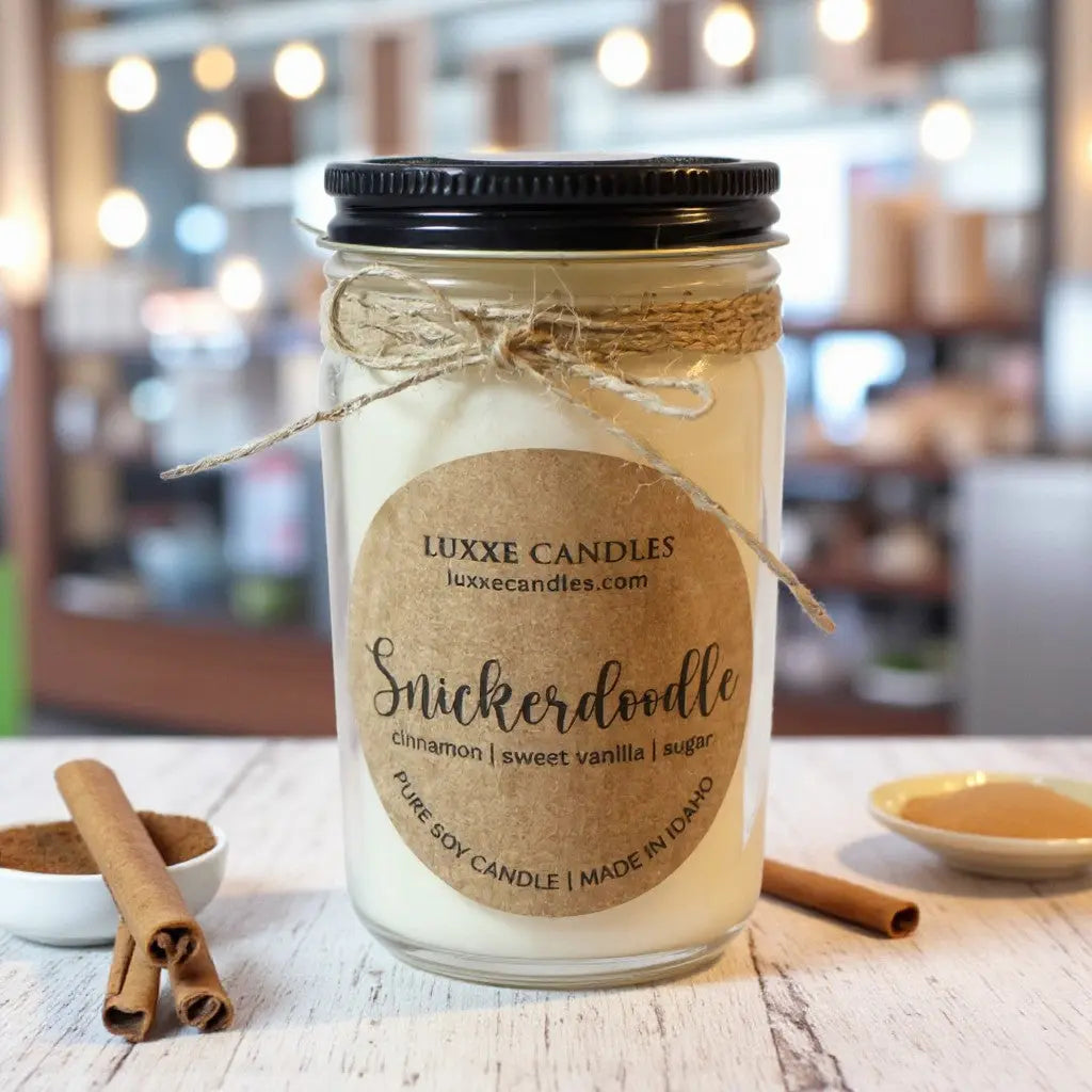 Snickerdoodle Candle | Organic Soy Candle My Store