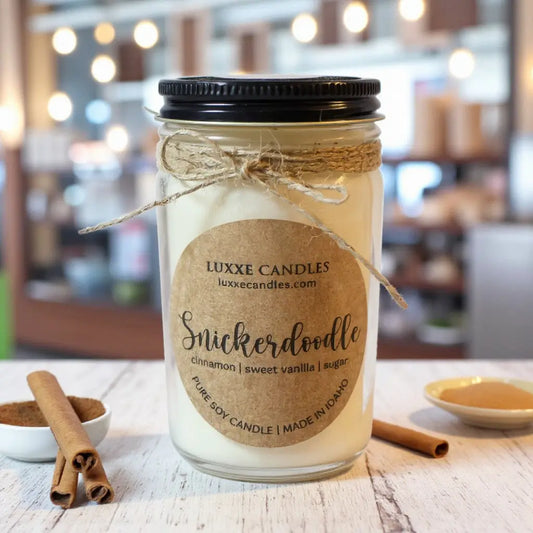 Snickerdoodle Candle | Organic Soy Candle My Store